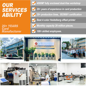 Cartes-cadeaux d'affaires intelligentes avec contact imprimées en PVC à bande magnétique - Product Image 4