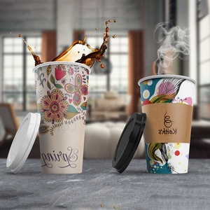 Tazas de café de periódico <span class=keywords><strong>vintage</strong></span>, 12 OZ, estampado retro a prueba de fugas y duradero, perfecto para cafés de la vieja escuela y comida para llevar nostálgica - Product Image 2