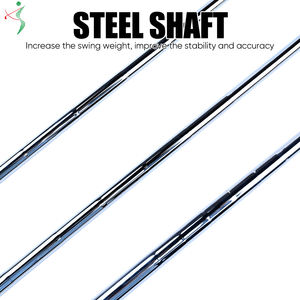 उच्च अंत पेशेवर कस्टम लोगो गोल्फ के 64 डिग्री जाली स्टेनलेस स्टील के सिर रेत पिचिंग लोब दाएं हाथ का ओम रबर - Product Image 4