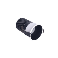 Shanhe abajo luz 5W antideslumbrante COB loxone techo hueco ajuste 24V DC mini tricolor regulable led downlight