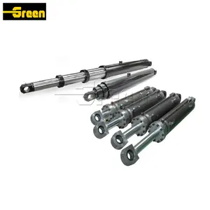 2 Post Lift Complete Set Tipper Multi Stage Dump Truck Cylinders 320d Seal Kit Piston Rod For Hydraulic Cylinder