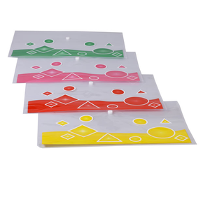 แฟ้มเอกสารพลาสติกใสแบบพับได้ ซีรีส์ใส พิมพ์ลาย  ขนาด A4 สำหรับจัดเก็บเอกสาร - Product Image 3