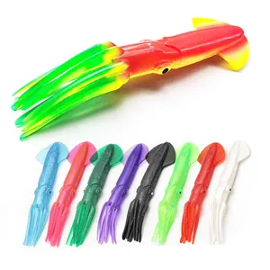 9 Inch Cao Su Mauler Squids Sản Xuất Tại Trung Quốc 23 Cm Nhựa Mềm Cá Ngừ Trolling Cá Mực Thu Hút Trò Chơi Lớn Trolling Lures Và Giải Quyết