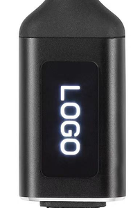 Câble de chargement USB rapide multifonctionnel 3-en-1 avec gaine en nylon personnalisable à LED et connecteurs à angle droit - Product Image 3