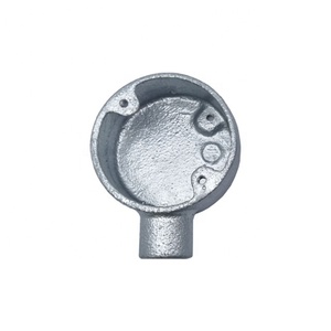 Boîte de jonction en fer malléable 20 mm 1 voie, modèle d'extension, galvanisée à chaud - Product Image 4