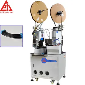 Automatic High-speed Double Head Terminal Pressing Machine Large Output High Quality Double Head Crimping Terminal Machine