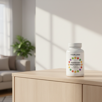 Capsules de multivitamines naturelles avancées pour adultes, soutien quotidien de la santé, complément alimentaire, 60 capsules, étiquette privée OEM