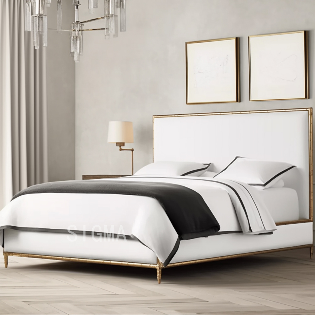 luxury design furniture bed bedroom furniture bedroom sets metal king size bed modern bed