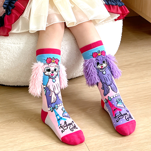 Kids <b>Knee</b> <b>High</b> Cartoon Socks Plush Ear Fun Crew Socks Soft Breathable Toddler Girl Casual Wear - Product Image 6