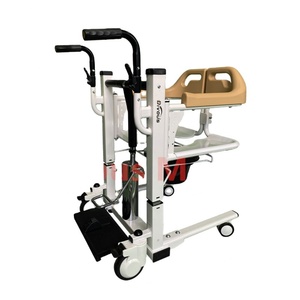 Silla de Ruedas Hidráulica para Transferencia de Pacientes con Inodoro y Silla de Baño para Personas Mayores - ¡Oferta! - Product Image 1