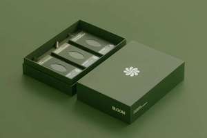 Caja Rígida Morada Personalizada, Ecológica y Reciclable, Diseño Autoensamblable, Puertas Dobles, Impresión <span class=keywords><strong>a</strong></span> Cuatro Colores, Logotipo Estampado en Caliente, para <span class=keywords><strong>Regalo</strong></span> - Product Image 4