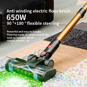 V15 3-Gear Adjustable Cordless <strong>Vacuum</strong> <strong>Cleaner</strong> 40000Pa Super Suction Anti-Tangle Brush Multi-Accessory Home Carpet <strong>Care</strong> LED 650W - Product Image 5