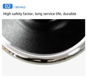 Chaise de salon de coiffure en métal lourd au design moderne, peinture noire, style américain, base ronde haut de gamme - Product Image 5