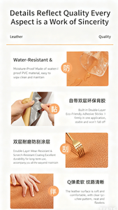 Kits de réparation du cuir autocollants en stock pour voitures, canapé, patch de réparation du cuir autocollant pour chaise - Product Image 3