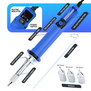 Herramienta <span class=keywords><strong>de</strong></span> Desoldadura Eléctrica WEP 929D-VI con Control <span class=keywords><strong>de</strong></span> Temperatura y Rendimiento Mejorado, Soplador <span class=keywords><strong>de</strong></span> Aire Caliente para Soldar - Product Image 3