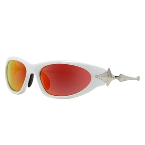 Y2K Sport <b>Sunglasses</b> Trendy Vintage <b>Retro</b> PC Fashion UV400 Unisex for Men - Product Image 1