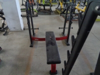 Nouvelle Machine de Musculation en Acier pour Salle de Sport, Équipement de Fitness, Banc Plat pour Exercices de Musculation