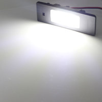 Lampe de plaque d'immatriculation led blanche 12v pour BMW série 1 E87N E85 Z4 E86 série 6 E63 E64