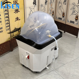 Kisen Movable Heating Water Head Therapy Thai Spa <b>Portable</b> Shampoo Basin Shampoo <b>Bed</b> for Salon Head Water Therapy - Product Image 5