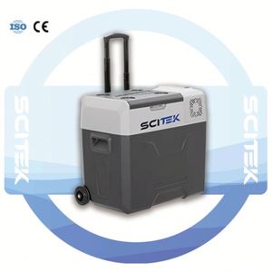 Refrigerador para coche SCITEK 25/30/40/50/75L con pantalla táctil, diseño de doble zona y compresor de alta calidad para laboratorio - Product Image 2