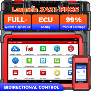 ร้านค้าที่ได้รับอนุญาต X-431 Pro 5 Pro5 อุปกรณ์โปรแกรมเมอร์รีโมท SmartLink พร้อมอัปเดต 2 ปี - Product Image 2