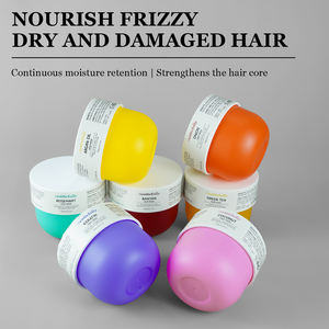 Masque capillaire hydratant à l'huile d'argan et au maca, revitalisant profond pour une réparation durable des cheveux secs, crépus et abîmés, masque anti-casse de première qualité - Product Image 1