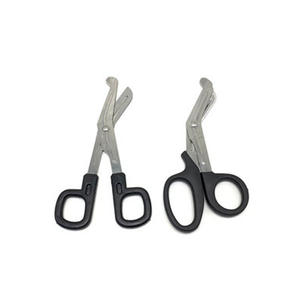 Tijeras Multifuncionales de Acero Inoxidable para Vendajes, Tijeras Curvas de Lona No Tejida para Emergencias Domésticas, Tijeras de Cocina - Product Image 1