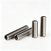Goupilles droites à fente de type ressort en acier inoxydable DIN 7346 M1 M2 M2.5 M3 M5 M6 M8 M10