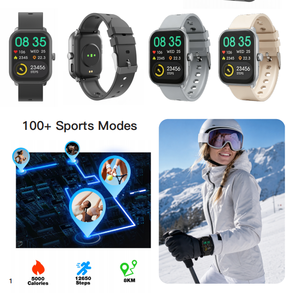 Smartwatch <span class=keywords><strong>con</strong></span> Batteria Sostituibile, <span class=keywords><strong>Bluetooth</strong></span> 5.0, Fitness Tracker <span class=keywords><strong>con</strong></span> Monitoraggio della Frequenza Cardiaca, Batteria a Lunga Durata da 200mAh, Orologio Sportivo Intelligente - Product Image 2