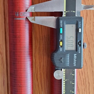 ASEK Poste detector de metales o varilla de extensión profunda, tubo de fibra de carbono extensible para detección de humo con escala de medición - Product Image 3