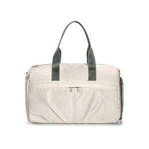 Sac de sport unisexe personnalisé avec logo, imperméable, simple, pour voyage, plage, fitness, avec compartiment sec et humide séparé, sac bandoulière - Product Image 2
