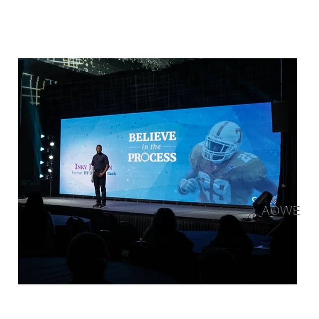 AOWE High Quality Micro Pixel Pitch Led Screen P1 P1.25 P1.53 P1.86 Advertising Led Display Panels Led TV Wall Display