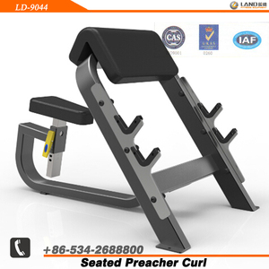 Kommerzielle, verstellbare <span class=keywords><strong>Scott</strong></span> Preacher Curl Bank mit Armstützen für Bizeps-Training, 90-Grad-OEM-Preacher-Curl-Maschine - Product Image 6
