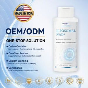 Líquido Oral NAD Plus al por Mayor OEM con Resveratrol y Nicotinamida Ribósido, Fórmula de Rápida Absorción, Longevidad, Salud Celular, B2B - Product Image 1