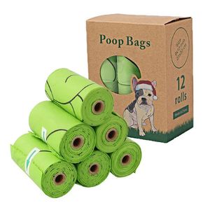 Bolsa Biodegradable para Desechos de Mascotas con Impresión Personalizada, Nueva para 2024, Bolsa Desechable para Recoger Excrementos de Perro Durante Paseos - Product Image 1