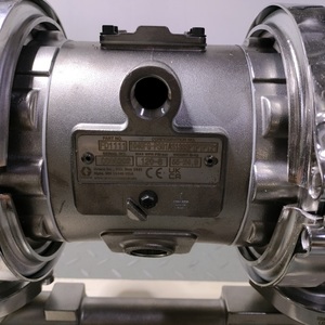 Pompe à double diaphragme sanitaire à commande pneumatique, modèle FD1111, pompe AODD de qualité alimentaire, air, huiles, débit max. 41 GPM. Débit, PTFE - Product Image 2