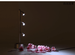 Lampe de placard <span class=keywords><strong>rechargeable</strong></span> sans fil à tête rotative 2/3, 2W 3W, pour bijoux, montres, vitrine, projecteur <span class=keywords><strong>rechargeable</strong></span> - Product Image 5
