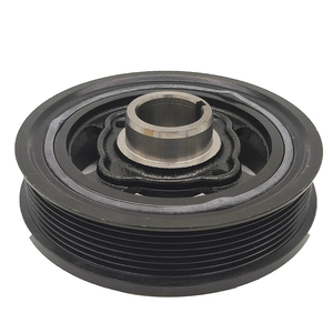 Poulie de vilebrequin de ceinture d'amortisseur d'équilibreur d'harmonique de moteur <span class=keywords><strong>Diesel</strong></span> de haute qualité 13470-31014 pour Prado <span class=keywords><strong>Land</strong></span> <span class=keywords><strong>Cruiser</strong></span> - Product Image 1