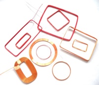 Antena Induktor RFID Inti Udara Tembaga Presisi Tinggi Kustom untuk Tag Pintar IoT dan Kunci Elektromagnetik OEM ODM