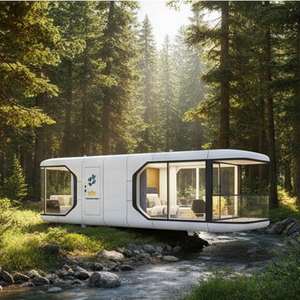 Unidad de Vivienda Modular Apilable y Expandible con Estructura de Acero Impermeable para la Construcción de Hoteles o Complejos <span class=keywords><strong>Residenciales</strong></span> - Product Image 3