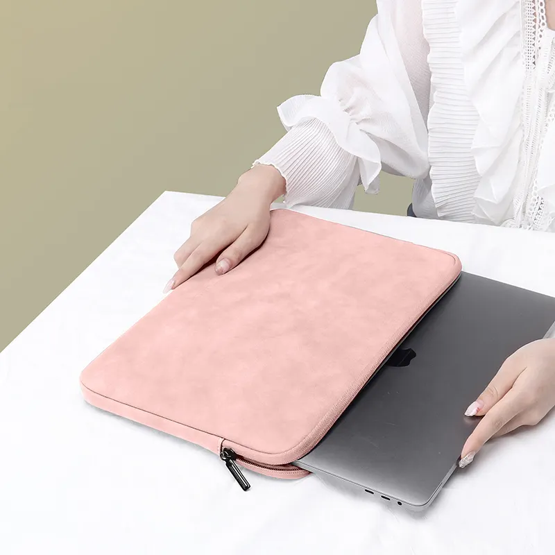 High Quality Women Laptop Sleeve Case 13 14 15.4 15.6 Inch Macbook Air Pro 13.3 Shockproof Case for Men Laptop Bag