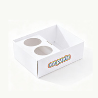 Boîte à hamburger personnalisée de qualité alimentaire, plateau de pique-nique, conteneur alimentaire jetable, emballage pour hamburger, à emporter pour le déjeuner et la restauration rapide