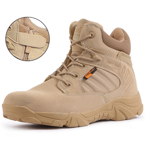 TSB10 36-46 Women Men Unisex <b>HIking</b> training tactical ankle <b>boots</b> hunting <b>Hiking</b> <b>Boots</b> Low-Top Desert <b>Boots</b> in Leather Wholesale - Product Image 5
