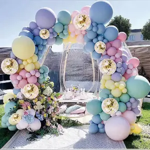 Macaron Balloon Chain Package Latex Balloon Set Birthday Wedding Party Decoration Garland Scene Arrangement