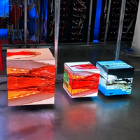 Transtech P2.5 Display LED a Colori Completi 4K HDR10+ Personalizzabile, Leggibile alla Luce Solare, Cubo Creativo per Pubblicità Interna