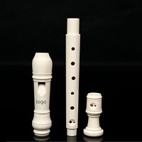 Flûte à bec soprano en plastique de bonne qualité 32,5x3,2CM avec emballage pour performance professionnelle