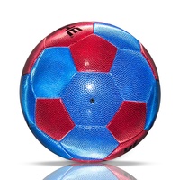 Taille Personnalisée 5 Psyché Ballon de Football en Cuir Sans Couture et Jelly PU Cool Football avec des Caractéristiques Cool