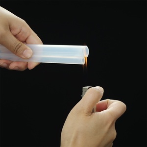 プラチナ硬化 10*16mm フレキシブル透明シーシャ水タバコ用ゴムパイプ シリコンホース - Product Image 6