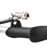 Pompe à air pour vélo miniature portable en gros, 300 psi, en alliage d'aluminium, valve Schrader, haute pression, pompe à air pour vélo de montagne, pompe à amortisseur psi