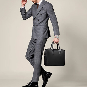 Sacoche d'<span class=keywords><strong>ordinateur</strong></span> personnalisée pour affaires, sacoche pour <span class=keywords><strong>ordinateur</strong></span> portable, <span class=keywords><strong>sac</strong></span> de voyage en <span class=keywords><strong>cuir</strong></span>, <span class=keywords><strong>sac</strong></span> messager pour hommes et femmes - Product Image 4